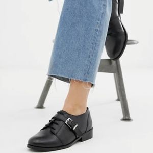 ASOS Park Lane wide fit leather brogue 8W
